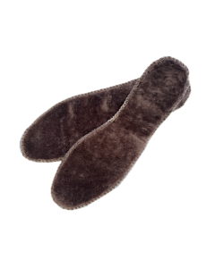 Australian Sheepskin Insoles for UGG Boots/Slippers/Shoes - Brown (Flexible Warm & Soft)