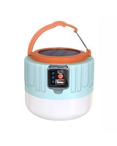 LED Solar Camping Lantern Rechargeable Portable Outdoor Light