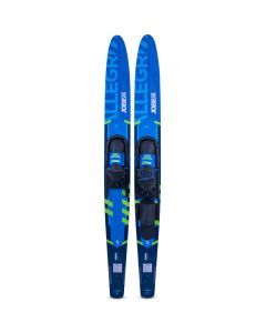 Jobe Allegre 67-inch Adult Recreational Combo Water Skis (Blue)