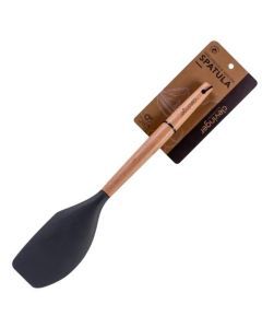 Clevinger Beechwood & Silicone Spatula - Charcoal (Kitchen Utensil)