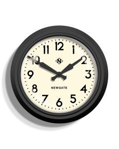 Newgate 50S Electric Clock Black