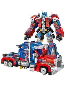 2-in-1 Transforming Car Building Toys for Teens