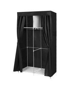 Levede 102cm Portable Closet Wardrobe Clothes Rack Storage Organiser w/Shelf