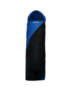 BlackWolf Campsite Summer +5 Sleeping Bag for Camping & Hiking - Marine Blue