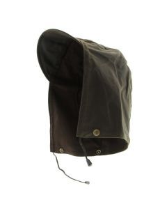 Didgeridoonas Oilskin Cotton Lined Drawstring Hood Attachment for Oilskin Jackets