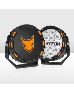 LIGHTFOX 7inch OSRAM LED Driving Spot Lights 1Lux@1,032m(Pair) 13,226Lumens