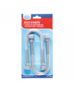 ARK Axle U BOLTS 39mm Round Galvanised UB39GB
