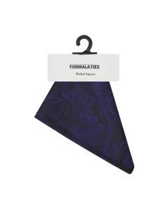 Formalaties Tapestry Purple Pocket Square (Floral Print Handkerchief)