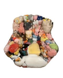 Transparent Sofa Toy Storage Seat Organizer