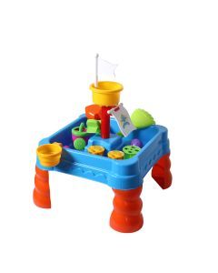 Traderight Group  21pc Kids Sand Water Activity Play Table Child Fun Outdoor Sandpit Toys Set