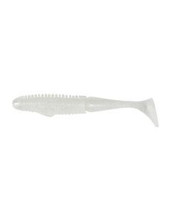 5 Pack of 5 Inch Duo Realis BooStar Wake Soft Plastic Swimbait Lures-White Pearl