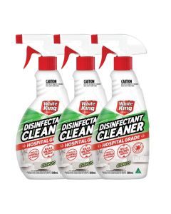 White King Disinfectant Spray 500ml x3