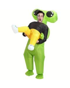 Self-Inflating Alien Abduction Costume with USB Power