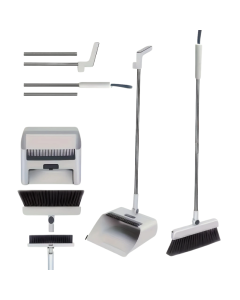3-in-1 Home Cleaning Kit Broom Dustpan Brush