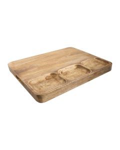 Peer Sorensen 43cm Mango Wood Cutting Chopping & Serving Board (43x33x3.6cm)