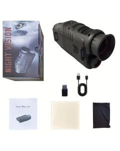 10X Digital Zoom Infrared Monocular with LED Light