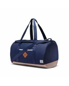 Herschel Heritage 40L Duffle Bag  - Peacoat/Light Taupe (Adjustable Strap)