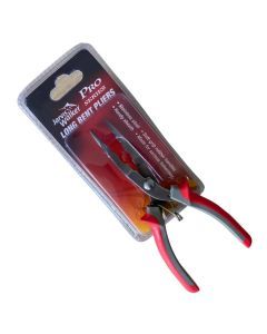 Jarvis Walker Stainless Steel 6 Inch Long Bent Nose Fishing Pliers with Sheath