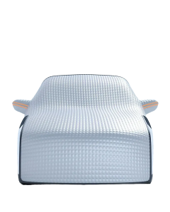 Universal Car Snow Shield: Silvery Front Windshield Cover