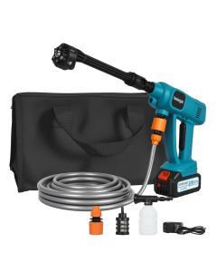 Traderight Cordless Portable Pressure Washer 50Bar 230L/H Spray Gun Car Cleaner