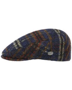 Bailey Liston Mens Ivy Newsboy Flat Cap Hat - Black Multi (Multicolor Plaid)