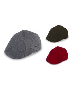 Goorin Brothers Haight St Mens Wool Blend Ivy Flat Cap - Black (103-6021)