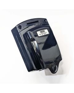 Clipsal (New) Black External 15AMP Power Inlet