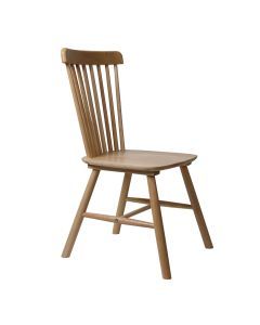 Levede 2x Dining Chairs Kitchen Windsor Chair Natural Wood Cafe Lounge Seat Oak