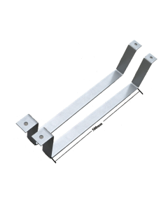 Caravan camper trailer water tank bracket 95L 490m length one pair