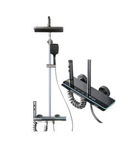 Shower Piano Light Wall-Mounted Rain System