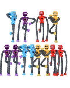 Telescopic Tube Robot Toys (10 Pack)