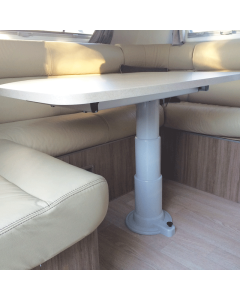 Pickup only - Nuova Mapa Telescopic & Adjustable Table Leg with Table Top Mechanism (Grey)