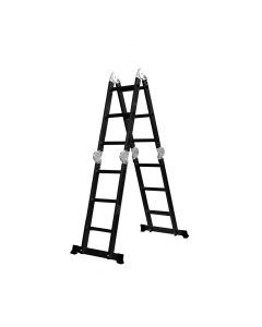 Traderight Multi Purpose Ladder Aluminium Folding Platform Extension Step 3.6m