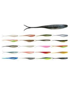 5 Pack of Zman 4 Inch Scented Jerk ShadZ Soft Plastic Fishing Lures