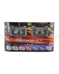 Halogen - LED Driving Lamp Kit Rectangle