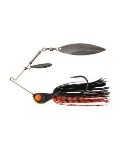 TT Lures 1/2oz Tornado+ Tandem Blade Spinnerbait Lure - ORANGE NIGHTMARE