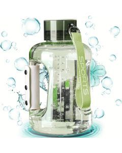 1.5L Hydrogen Rich Fitness Water Bottle(Green)