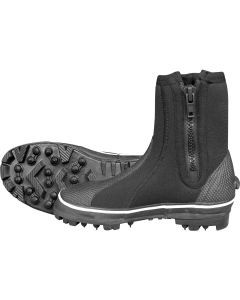 Mirage Rockhopper Boots with Rubber Coated Steel Spikes and Storage Bag Black/Grey