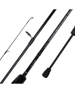2.2M Fast Action Spinning Rod Light Carbon Lure Rod Black