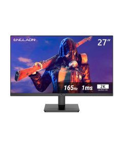 ENGLAON 27″ QHD 165Hz 1ms Frameless AMD FreeSync Height Adjustable Gaming Monitor with RGB light