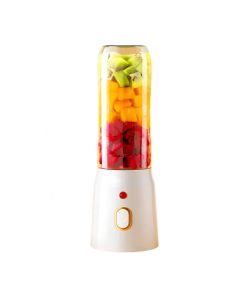 500ML Portable Electric Blender High-Speed USB Juicer Cup White