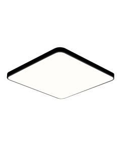 Emitto Ultra-Thin 5cm LED Ceiling Down Light Surface Mount Living Room Black 27W