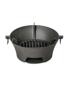 Cast Iron Charcoal Stove Rack for Outdoor Use