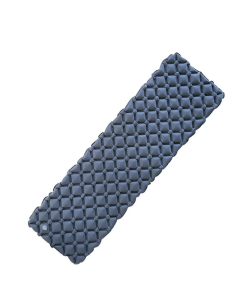Ultralight Inflatable Camping Sleeping Pad Portable Air Mattress Navy Blue