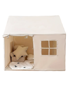 Little Dove Toys Starlight Play Tent with Mat - Large Indoor and Outdoor Playhouse for Kids