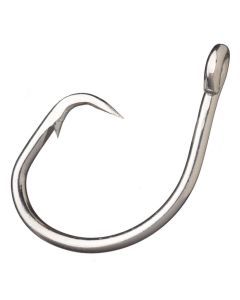 100 Pack of Eagle Claw 6190T Heavy Wire Tuna Circle Hooks