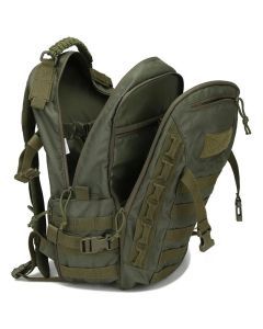 35L Waterproof Camo Hiking Backpack Green