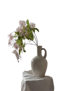 Rustic Elegance: Retro French Ceramic Vase for Stylish Home Decor