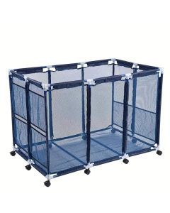 Mesh Pool Storage Organizer Cart with Wheels