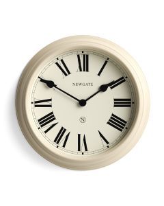 Newgate Notting Hill Wall Clock-Vanilla Cream